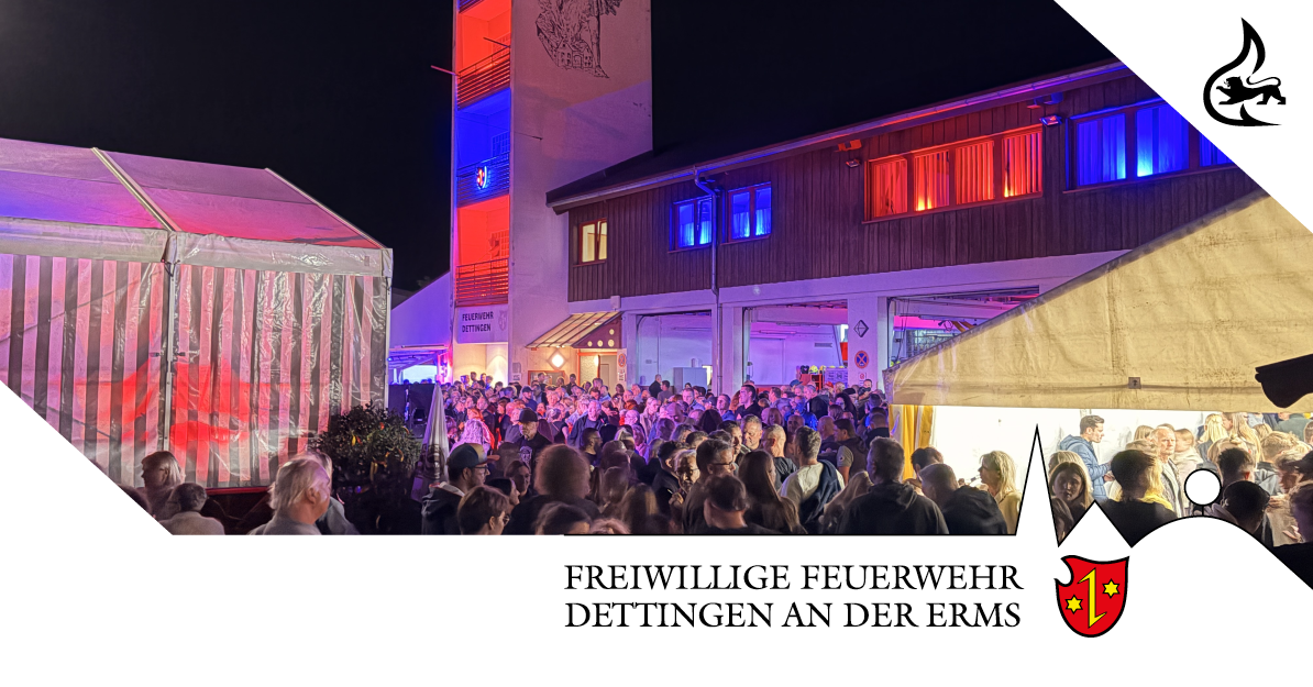 Abendstimmung ums Gerätehaus